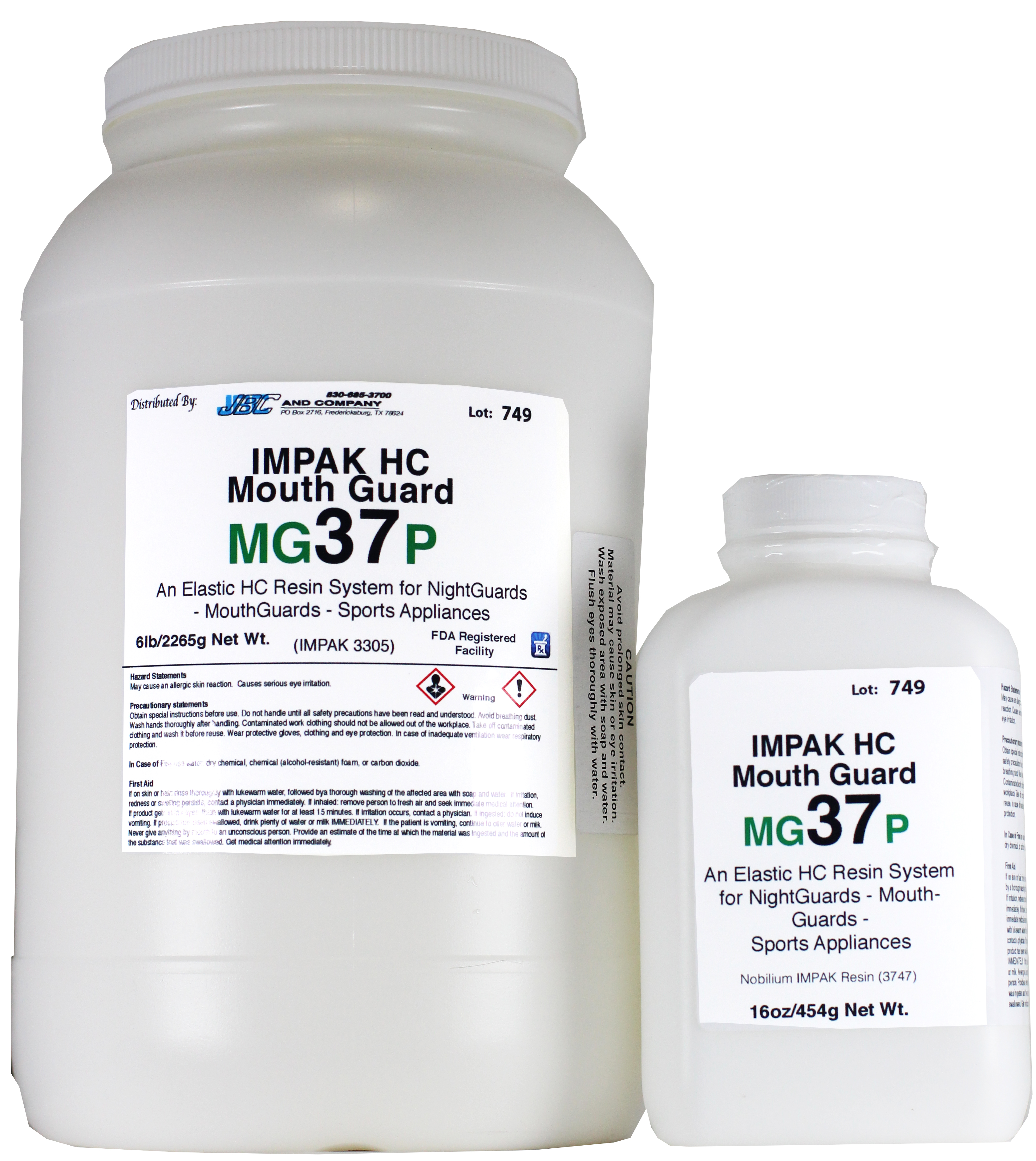 MG37P: Nobilium IMPAK HC Resin Powder